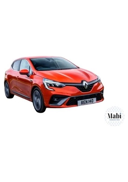 Renault Clio 4 Ön Tampon Çıtası 6 Prç Krom 2013-2016