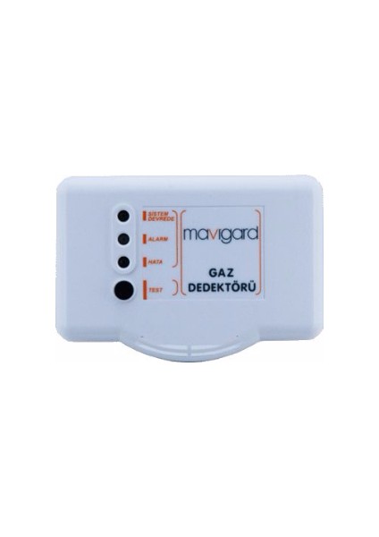 AGD-1224EC.VIP Adresli Karbonmonoksit Dedektörü, 24V Dc, Elektrokimyasal