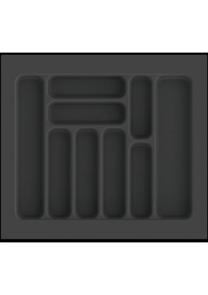 Çekmece Içi Kaşıklık ve Kepçelik Düzenleyici – Antrasit 55X49 cm (49X40 cm Kadar Kesilebilir) fiyatları