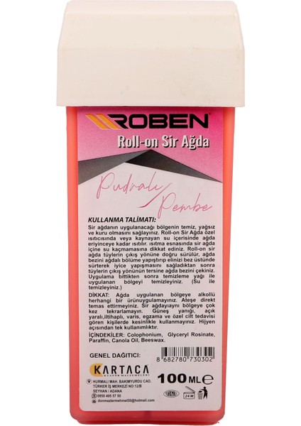 Kartuş Ağda Azulen 100 ml