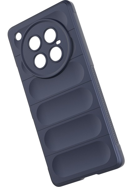 Infinix Zero 40 5g Kılıf Esnek Tpu Oyuklu Arka Yüzey Tasarımlı Tygo Etnik Silikon Kapak - Koyu Yeşil