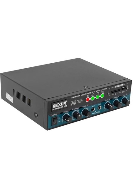Dexun D-70 Usb-Sd-Aux-Bluetooth Destekli 50 Watt 100 Volt 4-16 Ohm Hat Trafolu Anfi