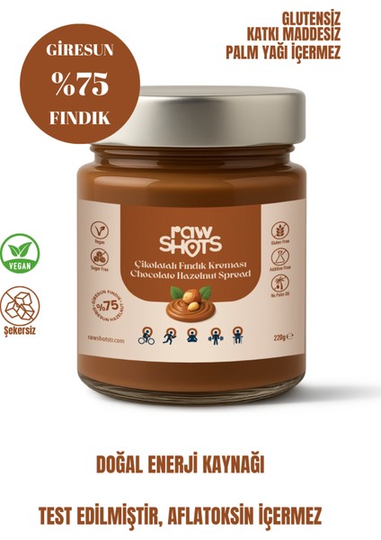 Çikolatalı Fındık Kreması 220 gr