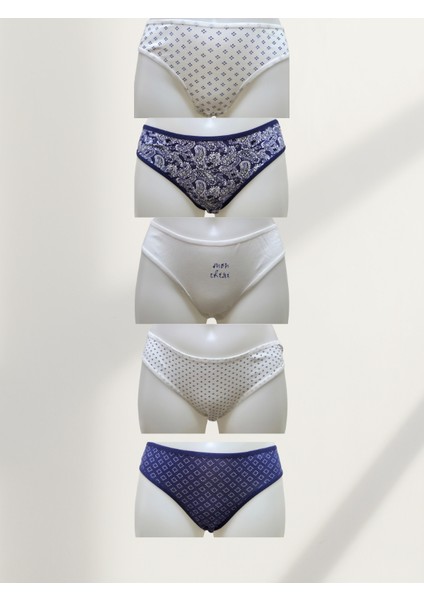 Kadın 5'li Bikini Külot Paketi