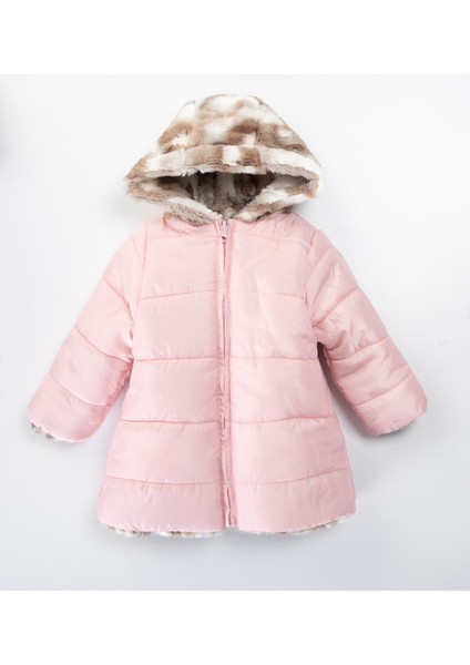 Kız Çocuk Mont 2-6 Yaş 50315 Pembe