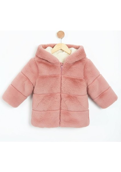Kız Çocuk Mont 2-6 Yaş 50411 Pembe