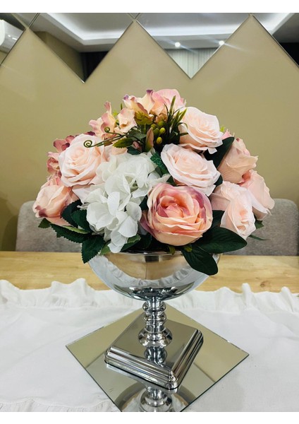 Lüks El Yapımı Gül Aranjman(AYNA DAHİL DEĞİLDİR.)