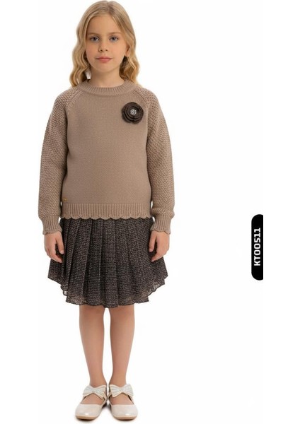 Kız Çocuk Elbise 8-12 Yaş 4058