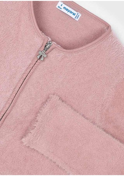 Kız Çocuk Pembe Yumuşak Örme Hırka (4-10 Yaş) – Şık ve Rahat Tasarım modelleri