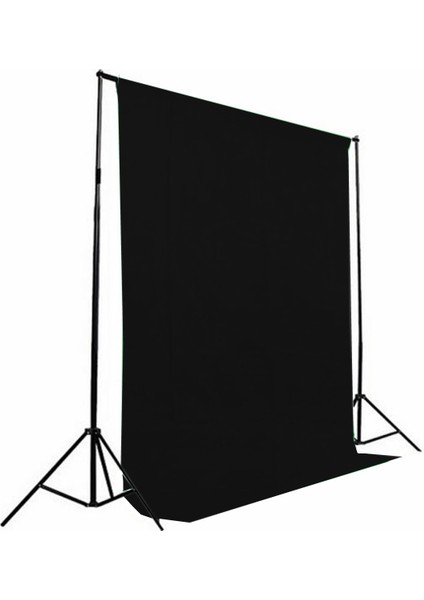 Seyyar Siyah Fon Perde (Katlanabilir Kumaş) 3x3 Metre modelleri