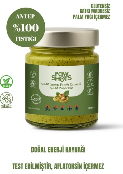 %100 Antep Fıstığı Ezmesi 200 gr