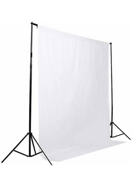 Seyyar Beyaz Fon Perde (Katlanabilir Kumaş) 3x3 Metre modelleri