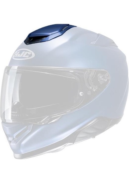 RPHA71 Kask Tepe Havalandırma Metalik Mavi