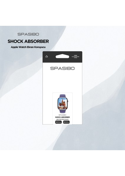 Apple Watch Series 9 Shock Absorber Ekran Koruyucu | 45MM indirimleri