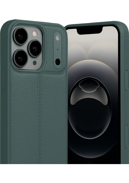 More-Tr Newface Apple Iphone 17 Pro Max Auto Focus Kapak - Koyu Yeşil fiyatları