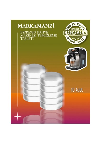 Philips Lattego EP5547 EP3246 EP2231 Tüm Ep Serisi Kahve Makinelerini Için Yağ Çözücü Tablet 10 Adet