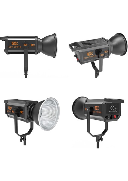 300 Rgb Iıı Profesyonel Ikili Fotoğrafçılık ve Video Renkli Dolgu Işığı Seti modelleri