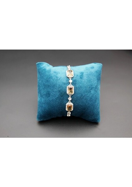 925 Ayar Gümüş 3'lü Baget Kadın Bileklik SB00045