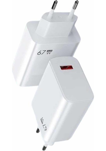 Zengezur 67W Hızlı Şarj Yüksek Voltaj Korumalı Type C Şarj Adaptörü fırsatları