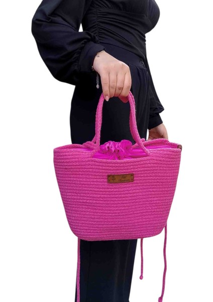 Pembe Torba Astarlı Çanta modelleri