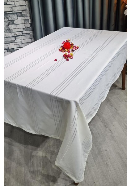 Corvver Dertsiz Masa Örtüsü 155X220 Krem fiyatları