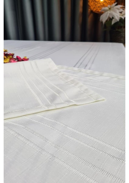 Corvver Dertsiz Masa Örtüsü 155X220 Krem indirimleri