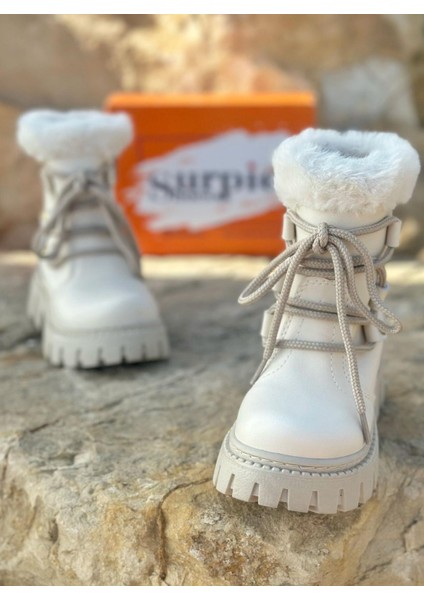 Kız Çocuk Hafif Yumuşak Fermuarlı Kaymaz Taban Çocuk Bot fiyatları