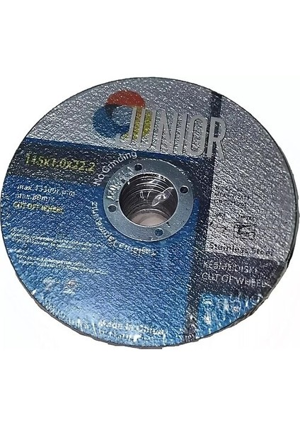 Junior Inox Kesici 115*1.0*22 mm (10 Adet)