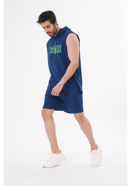 -Erkek Spor Gym 2lı Takım Baskılı Pamuklu 01 modelleri