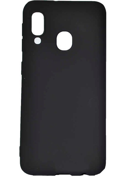 Galaxy A40 Kılıf Khyr Premier Silikon Kapak-Siyah