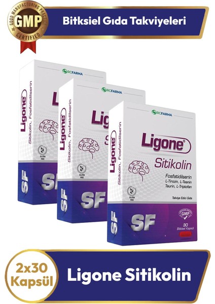 Sitikolin 30 Kapsül 3 Adet