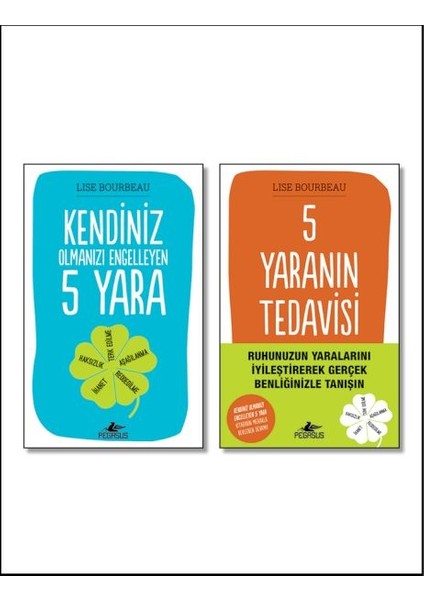 Kendiniz Olmanızı Engelleyen 5 Yara ve 5 Yaranın Tedavisi (2 Kitap Set)
