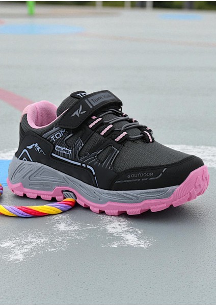Ferrex Su ve Soğuk Dayanıklı Kaymaz Taban Kışlık Unisex Çocuk Spor Ayakkabı