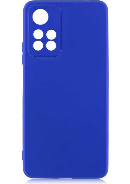 Xiaomi Redmi Infinix Note 11 Pro Plus 5g Kılıf Lckc Premier Silikon Kapak-Saks Mavi