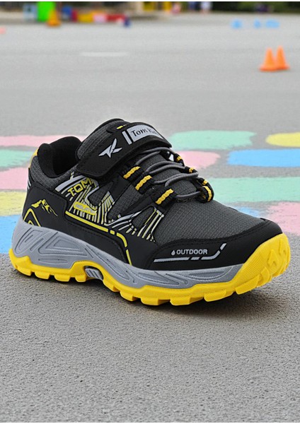 Ferrex Su ve Soğuk Dayanıklı Kaymaz Taban Kışlık Unisex Çocuk Spor Ayakkabı