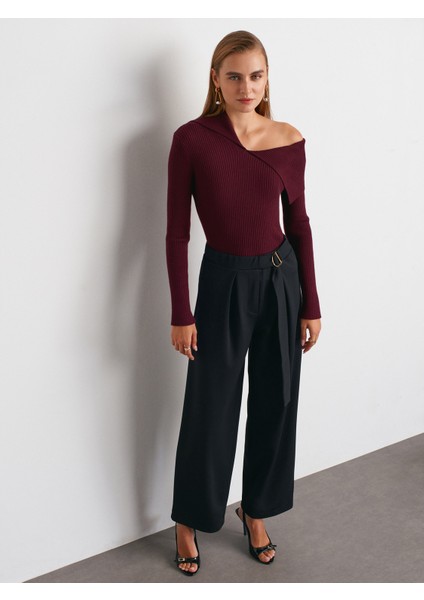 72189 Kemerli Pantolon-Siyah modelleri