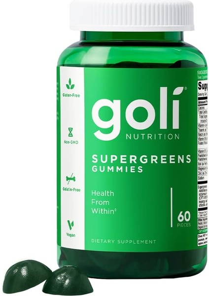 Supergreens Vitamin Gummy 60 Gummies