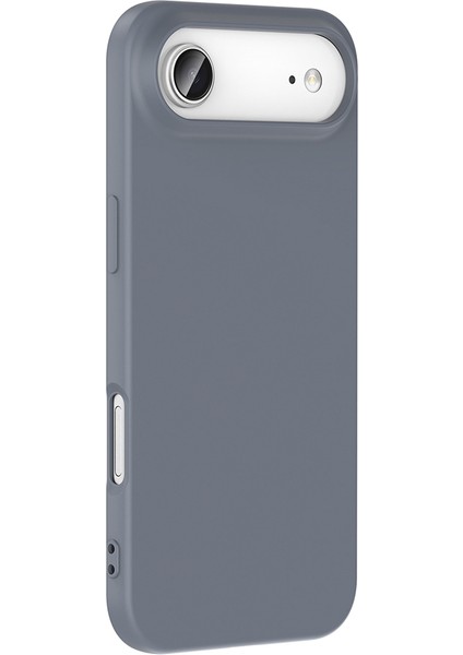 iPhone 17 Air Kılıf Zore Mara Lansman Kapak - Gri