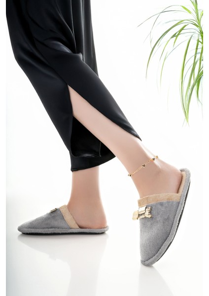 Kadın Ev Terliği Peluş Yıkanabilir Içi Yünlü Kürklü Terlik Misafir Çeyiz Bohça Gelin Terliği modelleri