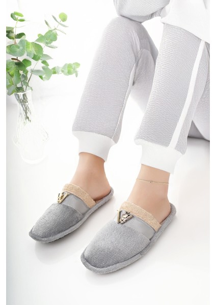 Kadın Ev Terliği Peluş Yıkanabilir Içi Yünlü Kürklü Terlik Misafir Çeyiz Bohça Gelin Terliği modelleri