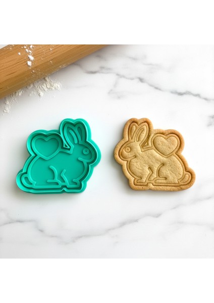 Baby Shower ve Bahar Temalı Kurabiye Kalıbı Seti (4 Parça: Tavşan, Baykuş, Güvercin, Civciv) fırsatları