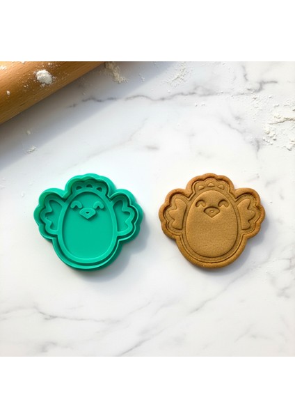 Baby Shower ve Bahar Temalı Kurabiye Kalıbı Seti (4 Parça: Tavşan, Baykuş, Güvercin, Civciv) indirimleri