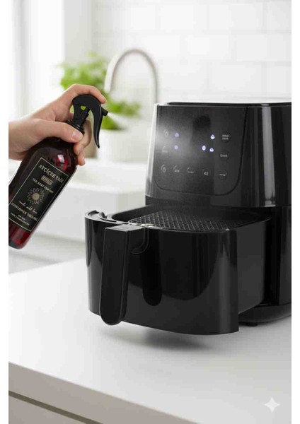 Airfryer Püskürtmeli Yağlık 500 ml Plastik