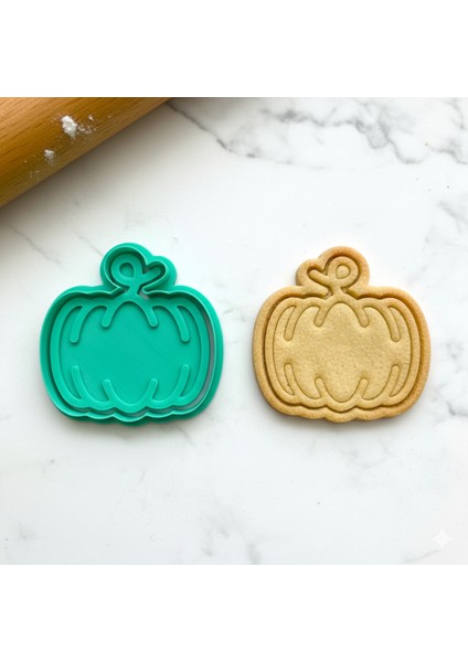 Sevimli Balkabağı Kurabiye Kalıbı | Halloween Parti Ikramlığı | Detaylı Hamur Kesici