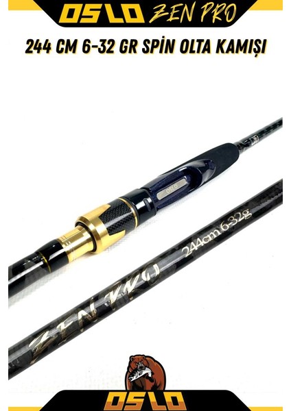 Zen Pro 244CM 6-32GR Spin Olta Kamışı indirimleri