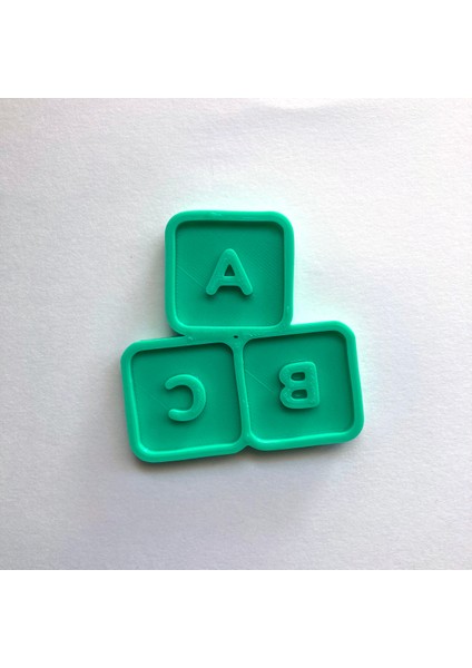 Abc Küp Blokları Kurabiye Kalıbı | Öğretmene Hediye ve Okula Başlama Partisi Için fırsatları