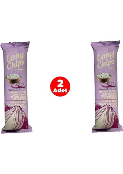 Soğan ve Ekşi Krema Aromalı Patates Cipsi 75 G (2 Adet)