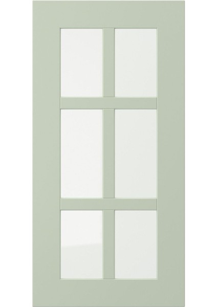 Cam Kapak, Açık Yeşil, 30X60 cm