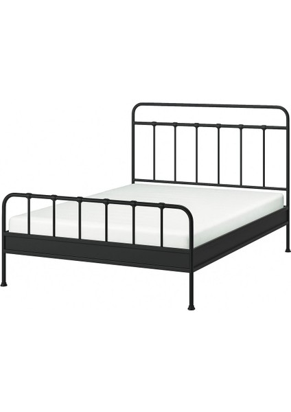 Çift Kişilik Karyola, Antrasit, 160X200 cm