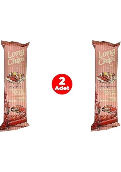 Yengeç Aromalı Patates Cipsi 75 G (2 Adet)